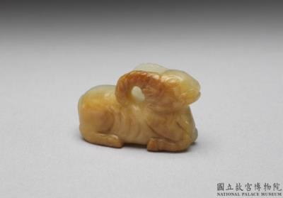 图片[2]-Jade goat, Qing dynasty (1644-1911)-China Archive